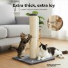 Skylos Tall Cat Scratching Post Natural Sisal Pole Hevay Duty Base Scratcher Toy