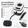 Spector Steam Cleaner Handheld 6 Settings with Tank 105??C Heat For Kitchen White