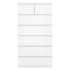 Levede Tall Chest of Drawers White Storage Cabinet for Bedroom Hallway Home