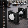 Centra Adjustable Dumbbell Set 4-20KG Auto Lock Home Gym Weight Training Fitness
