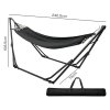 Mountview Foldable Hammock Chair Bed Portable with Stand Outdoor Camping 200KG