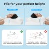 Lavio Orthopedic Memory Foam Butterfly Pillow Ergonomic Neck Shoulder Support
