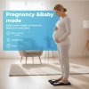 Centra Smart Scale for Body Fat Bathroom Digital Pregnancy BMI Monitor Bluetooth
