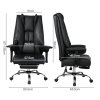 Levede Office Chair Big Tall High Back Heavy Duty PU Recliner Executive Chair