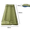 Mountview Camping Sleeping Pad Ultralight Inflatable Mat Built In Pump Packable