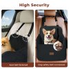 Skylos Dog Booster Car Seat Portable Pet Puppy Travel Carrier Bed Basket Black