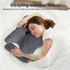Lavio Ergonomic Butterfly Neck Pillow for Side Back Stomach Sleepers Washable