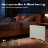 Spector Electric Radiator 2000W Panel Heater Wall Mounted Freestanding White