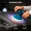 Traderight Cordless Car Polisher Buffer Sander Polishing Machine with 2 Battery