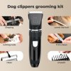 Skylos Pet Clipper Cat Dog Grooming Trimmer Shaver Cordless Rechargeable Kit
