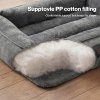 Skylos Orthopedic Dog Bed Soft Arctic Velvet Small Pet Bed Mattress Anti-Slip