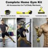 Resistance Bands Set with Handle Latex Home Crossfit Yoga Tube Strength Training