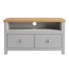 Levede Corner TV Stand Small TV Cabinet with Storage Drawer Entertainment Unit