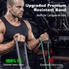 Resistance Bands Set with Handle Latex Home Crossfit Yoga Tube Strength Training