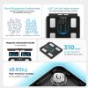 Centra Smart Scale for Body Fat Bathroom Digital Pregnancy BMI Monitor Bluetooth