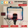 Dekko Basketball Hoop Automatic Scoring for Kids With 4 Balls