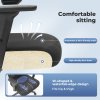 Office Computer Chair Mesh Ergonomic Lumbar Support Swivel with Armrest Headrest