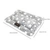 Skylos Dog Bed Arctic Fleece Soft Pet Mattress Puppy Crate Cushion Cat Mat Pad