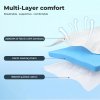 Lavio Mattress Topper Pillowtop Memory Foam Bamboo Cover Bed Protector Single