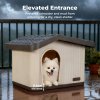 Skylos Dog Winter Insulated House Outdoor Feral Cat Weatherproof Warm Stray Dog Shelter