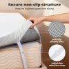 Lavio 4 Inch Mattress Topper King Cooling Memory Foam Pressure Relief Non Slip
