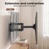 Levede Full Motion TV Wall Bracket for 32-65 Inch Curved Flat Screens TVs