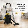 Spector Wet and Dry Cylinder Vacuum Cleaner Powerful Suction HEPA 1000W 15L