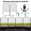 Levede 10 Pack Animal Barrier Metal Decorative Garden Fence Pet Border Outdoor