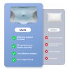 Lavio Contour Orthopedic Pillow Memory Foam Ergonomic Cervical Neck Pain Relief