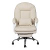 Levede Office Chair Ergonomic Executive Chair Heavy Duty 155??Reclining Leather
