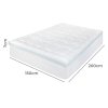 Lavio Quilted Mattress Protector King Thick Cooling Gel Memory Foam Bed Cover
