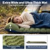 Mountview Camping Sleeping Pad Ultralight Inflatable Mat Built In Pump Packable