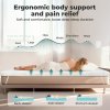 Lavio Mattress Topper Memory Foam Small Double Dual Layer 7cm Pressure Relief