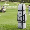 Centra Golf Travel Bag Padded Reinforced Wheels 900D Oxford for Airline