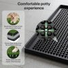 Skylos Dog Potty Tray Artificial Grass Puppy Toilet Trainer Indoor Pet Pee Pad