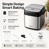 Spector Bread Maker 19 In 1 Compact Machine 15H Timer 1.5Lb for Home Baking