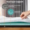Lavio Single Bed Mattress Topper 5cm Memory Foam Pressure Relief Washable Cover