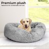 Skylos Dog Bed Cat Beds Washable Large Puppy Soft Warm Plush Calming Cushion