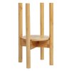 Levede Bamboo Adjustable Plant Stand Indoor Outdoor Modern Display Stand Rack