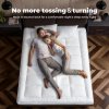 Lavio Mattress Topper Double Size 10cm Deep Soft Microfibre Washable with Strap