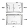 Magnetic Football Tactics Board Double Sided Soccer Coaching Clipboard Training