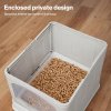 Skylos Cat Litter Box Foldable Entry Top Exit Anti Tracking Cat Litter Tray