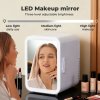 Spector 5L Mini Fridge with LED Light Mirror