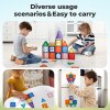 Dekko Kids Magnetic Building Blocks Magnetic Tiles Educational Construction Toy