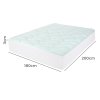 Lavio Mattress Topper Pillowtop Memory Foam Protector Bamboo Cover Super King