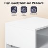 Levede Bedside Tables Modern Nightstand White Storage Drawer Shelf for Bedroom