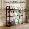 Centra 3 Tier Dumbbell Rack Adjustable Heavy Duty Steel Weight Storage Stand