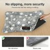 Skylos Dog Bed Pet Cat Cushion Large Dog Puppy Crate Mat Arctic Fleece Soft Warm