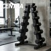 Centra Hex Dumbbells Stand 5-40kg Set Weight Storage Holder Rack Steel 6 Tier