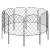 Levede 10 Pack Animal Barrier Metal Decorative Garden Fence Pet Border Outdoor